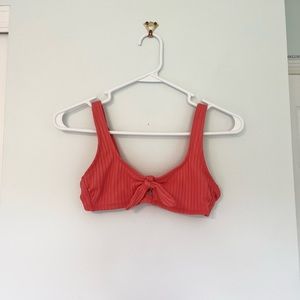 wild fable coral bikini top